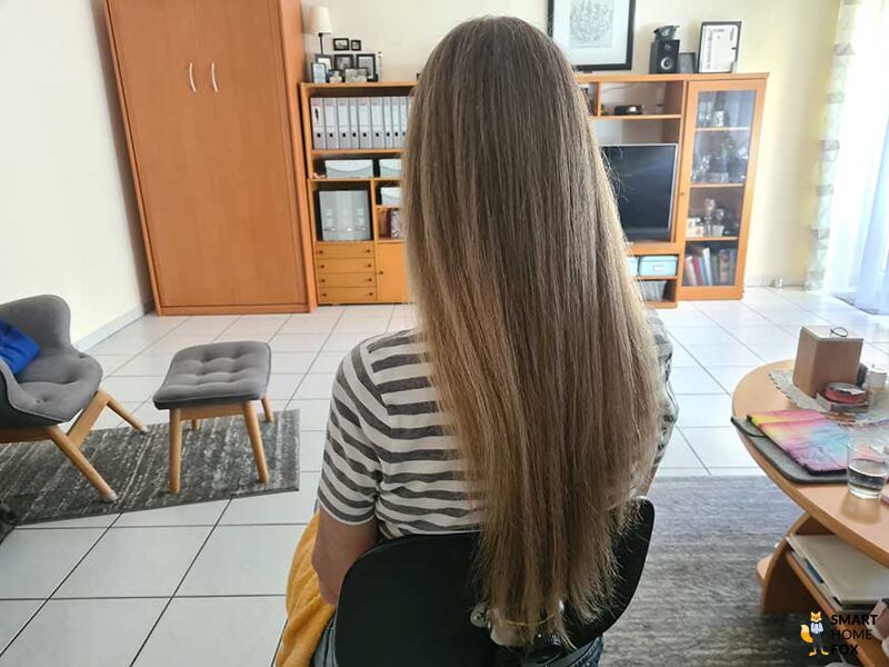 dyson airwrap test lissage